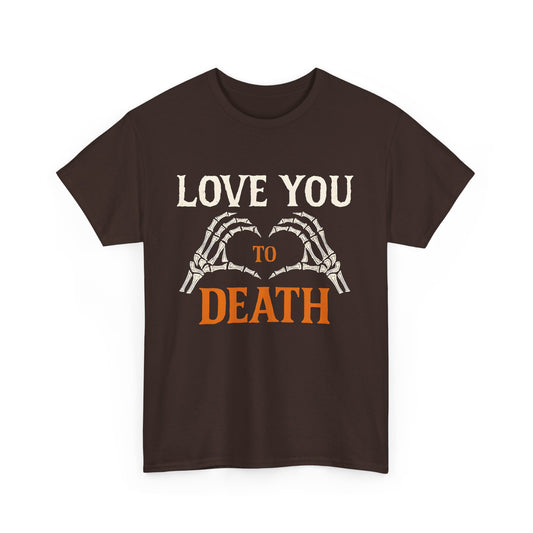 Skeleton Heart Halloween Tee