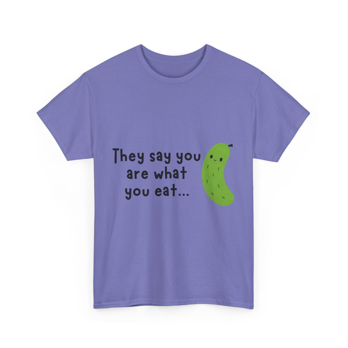 'They Say You Are What You Eat... No Wonder I'm So Salty' Front and Back Printed Tee